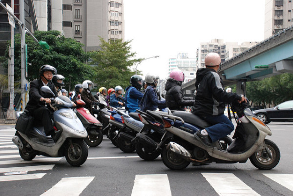Scooters in Taipei