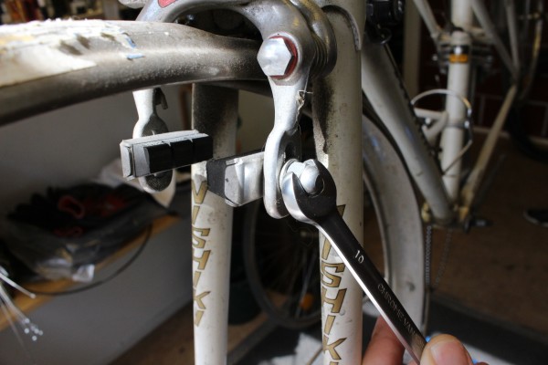 fixing brakes bicycle maintainance