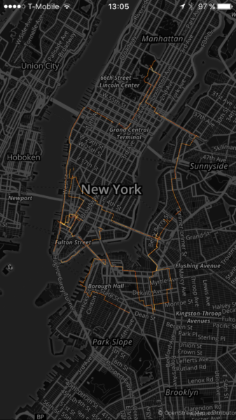 Heatmap New York City