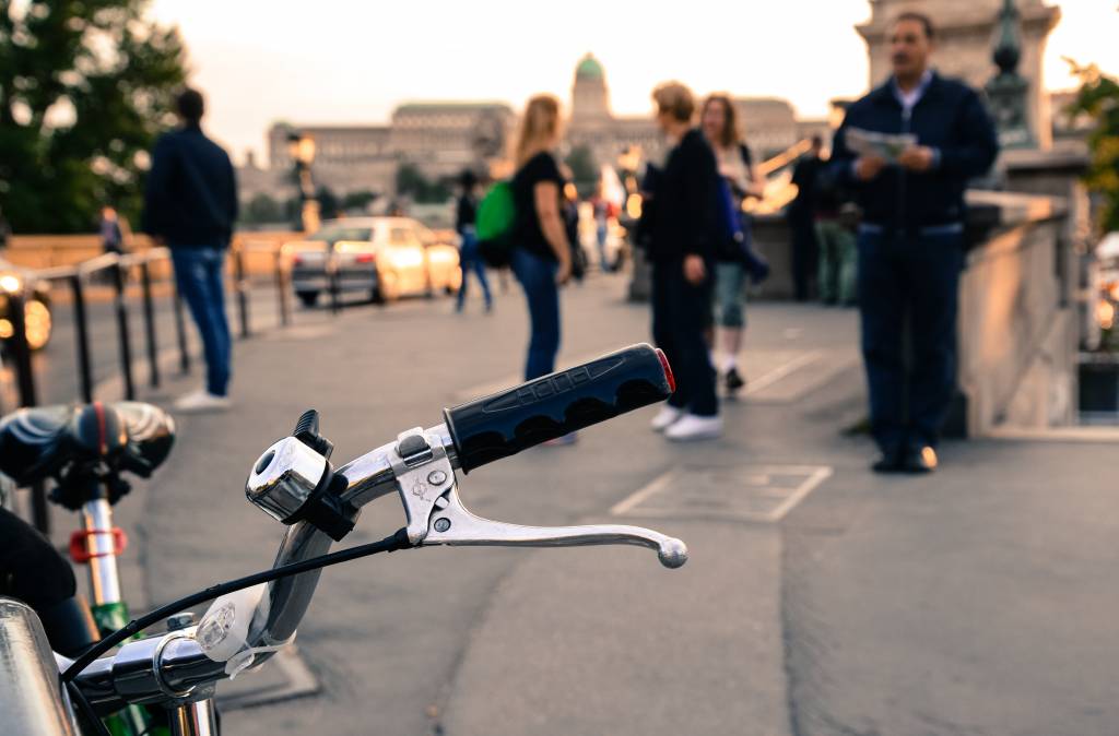 Budapest Bike Guide Fahrrad Puch Fahrradbeleuchtung 