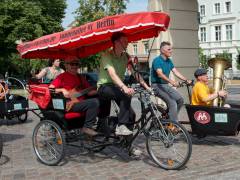 Rikscha Fahrradtaxi Velotaxi Potsdam Fahrradkonzert