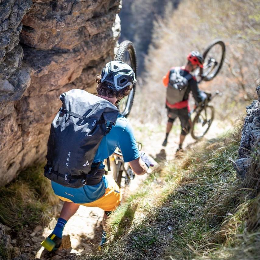 Vaude Geber MTB Mode Fashion Bekleidung Fahrrad Rucksack Öko bluesign Nachhaltig
