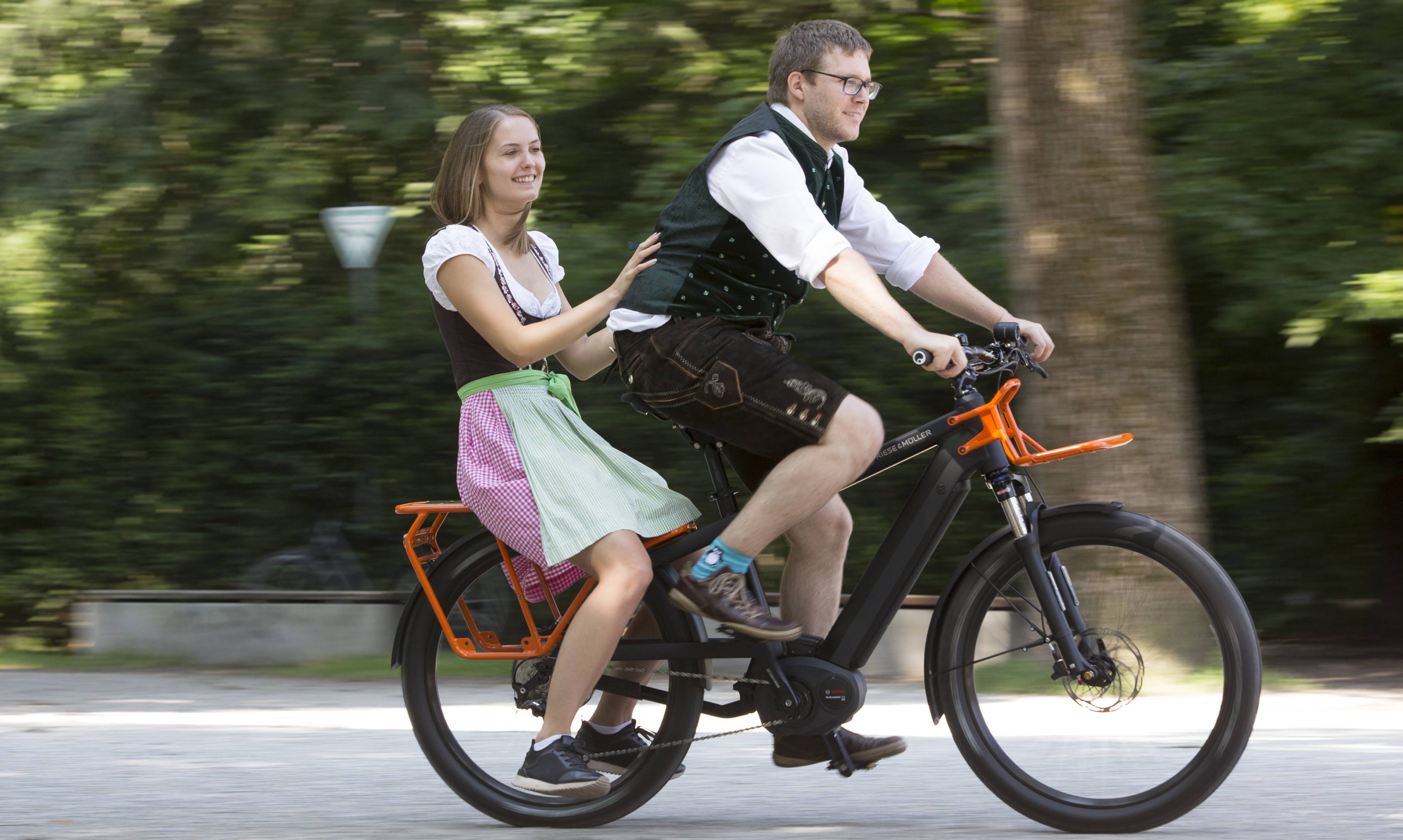 darf ich im rvo ein fahrrad mitnehmen